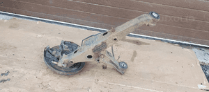 Zwrotnica lewy tył tylna lewa VW Transporter T5 7H0501413D 3