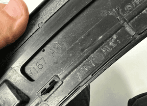 Listwa nakładka błotnika prawa przód mercedes gle W167 V167 A1678840200 5