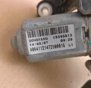 MECHANIZM ZAMIE TYLNEJ WYCIERACZKI OPEL 13395013 3