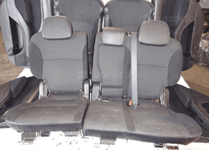 Fotele siedzenia półskóra 7OS grzane peugeot 4007 7