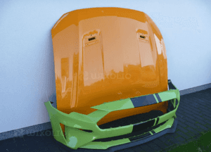 Ford mustang vi lift 2018 maska silnika oryginał ładna 3