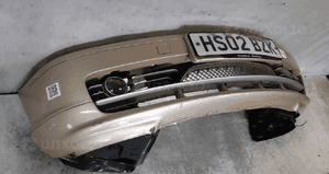 Zderzak przód przedni bmw E46 seria 3 coupe przedlift lightgelb złoty halogeny 4