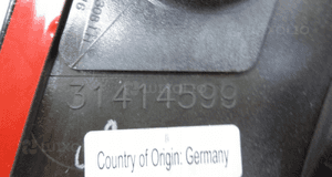 Volvo XC90 ii 14-17 31414599 listwa nakłdka zderzaka lewy tył 5