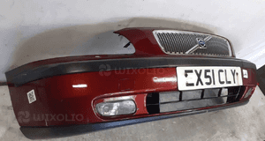 Zderzak przód przedni volvo V70 445 bordowy halogeny 4