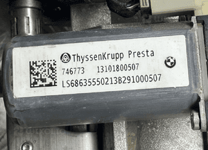 BMW F15 F16 KOLUMNA KIEROWNICZA 6863555 6