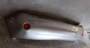 Zderzak tył tylny ford fiesta MK.6 6 vi 62 srebrny lift fl 4