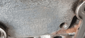 Silnik słupek blok Citroen C5 III 2.0 HDI RH01 11