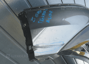 DYFUZOR SPOILER ZDERZAK TYLNY TYŁ VW TIGUAN II 2 R-LINE 5NA 2015-2020 5