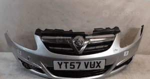 Zderzak przód przedni opel corsa d Z157 srebrny 1