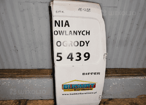 Drzwi prawe tylne fiat fiorino/ citroen nemo/ peugeot bipper 3