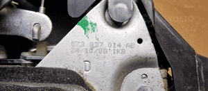 Zamek drzwi prawy przód VW FOX 5Z3837014AB 5