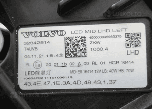 Lampa przednia przód lewa volvo XC60 ii 2 full led 32342514 2017-2021 18