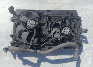 Vw golf iv bora 1.9 tdi chłodnice wentylatory komplet 3
