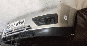 Zderzak przód przedni do ford focus MK2 ii halogeny kod kolor 03 srebrny 3