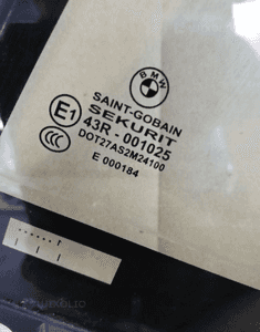 Szyba trójkąt lewy tył tylna lewa BMW 7 F01 7177655 2