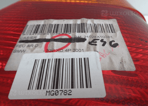Lampa tylna prawa EUROPA BMW E46 5