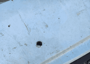 Toyota PRIUS III 09-15 zderzak tylny tył dokładka zderzaka 10