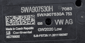 VW Volkswagen Audi MODUŁ STEROWANIK GATEWAY 5WA907530A 3