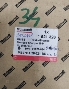 Ford mondeo scorpio coguar klocki hamulcowe przód przednie nowy oryginał 8