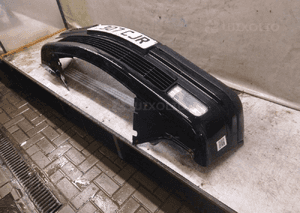 Zderzak przód przedni bmw E36 seria 3 lift fl czarny schwarz 2 halogeny 4