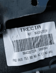 Tapicerka boczek drzwi lewy przód Peugeot 307 4