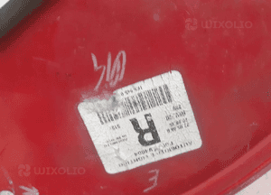 Tyl tylna prawa lampa volkswagen golf v/vi kombi 4