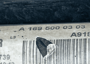 Mercedes W169 A 1.5 8V chłodnica wody A1695000303 3