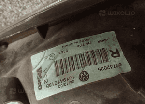 LAMPA PRZÓD PRAWA VW GOLF IV 4 1J1941018B 2