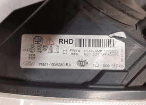 Przod przednia lampa lewa ford c-max i 3