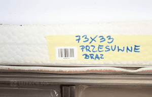 Okno szyba kemping kamper przesuwne 73x33 brąz (kuchnia) 3