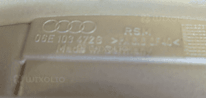 Audi A6 C6 A4 B7 3.2 FSI AUK pokrywa głowicy silnika prawa lewa 3