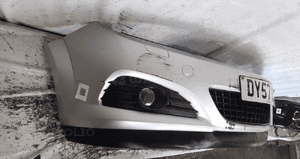 Zderzak przód przedni do opel astra h 3 iii gtc Z157 srebrny halogeny 2