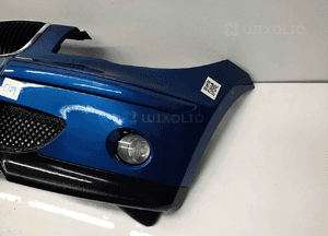 Zderzak przód przedni bmw E87 seria 1 i lemans blau niebieski halogeny 4