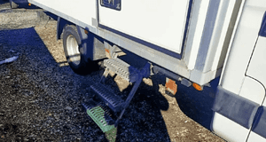SCHODY DRABINKA KONTENER CHŁODNIA IZOTERMA IVECO DAILY 2