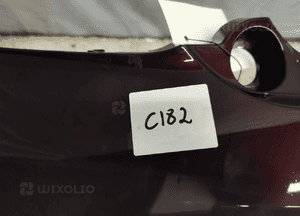 Zderzak tył tylny citroen DS3 eru fioletowy purpurowy 2