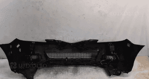 $ Zderzak Przód Mazda 3 Lift  Halogeny Pod XENON Spryski CZARNY 35N 5