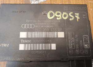 Moduł 8E0959433AR Komfortu Sterownik Komputer 433 AR Audi A4 S4 B6 B7 2