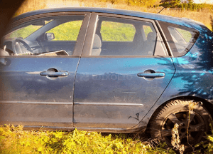 Mazda 3 BK 03-09 drzwi lewy tył tylne lewe w kolor 32c 2