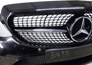 Mercedes c-klasa W205 lift zderzak przód przedn 7