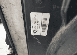 Bmw E61 lci komplet chłodnic wentylator 2