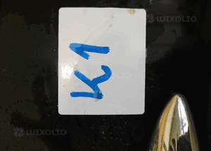 Drzwi przód przednie prawe  alfa romeo mito 805/B czarno bordowe 2