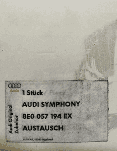 Radio cd audi symphony 8E0035195AE A4 B7 5