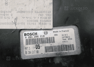 Komputer sterownik silnika Peugeot 406 0261206218 9636421780 7