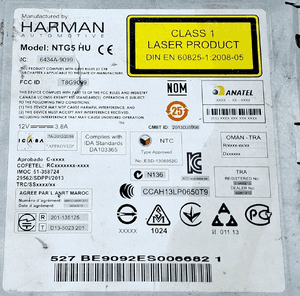 Mercedes-Benz W 205 Radio Nawigacja Multimedia NTG5 HARMAN A2059006915 7