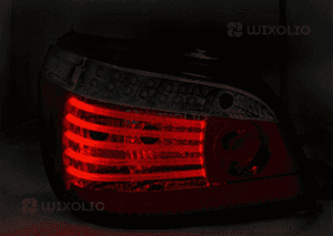Lampy DIODOWE BMW E60 03-07 RED WHITE LED SEQ 3