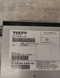 Wzmacniacz radia audio volvo V40 ii 31409614AA 2