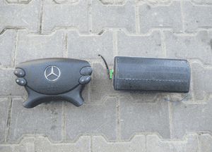 Konsola deska poduszki air bag mercedes e-klasa W211 lift 2006-2009 3