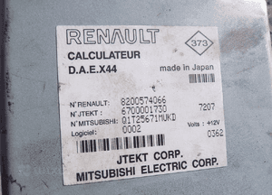 RENAULT TWINGO II WSPOMAGANIE ELEKTRYCZNE KOLUMNA 8200465703 ORYGINAŁ EURO 5