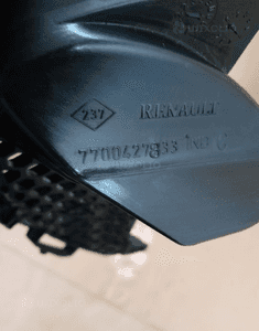 Kratka Zderzaka Prawa Renault Megane I Coupe 7700427833 4