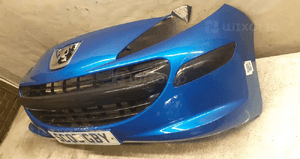 Zderzak przód przedni do peugeot 207 kmf niebieski 3